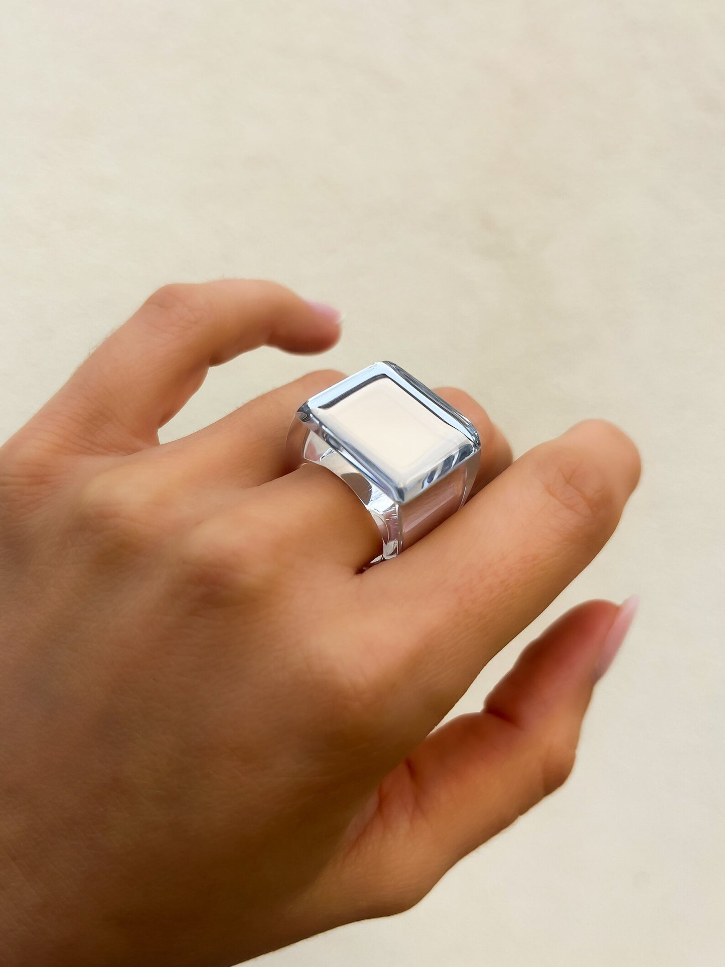 Bague Miroir