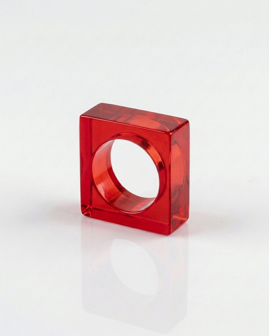 Bague carrée